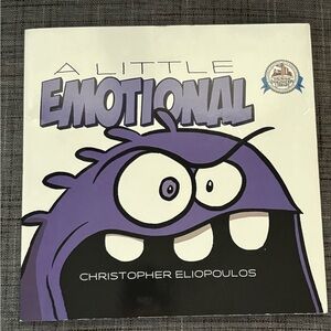 A Little Emotional Graphic Print Kids Book
